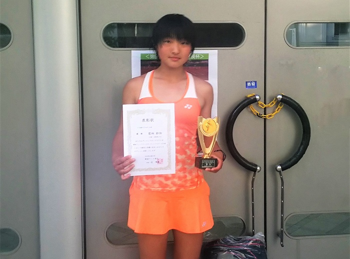 中学女子硬式テニス部 関西サーキットマスターズ優勝！