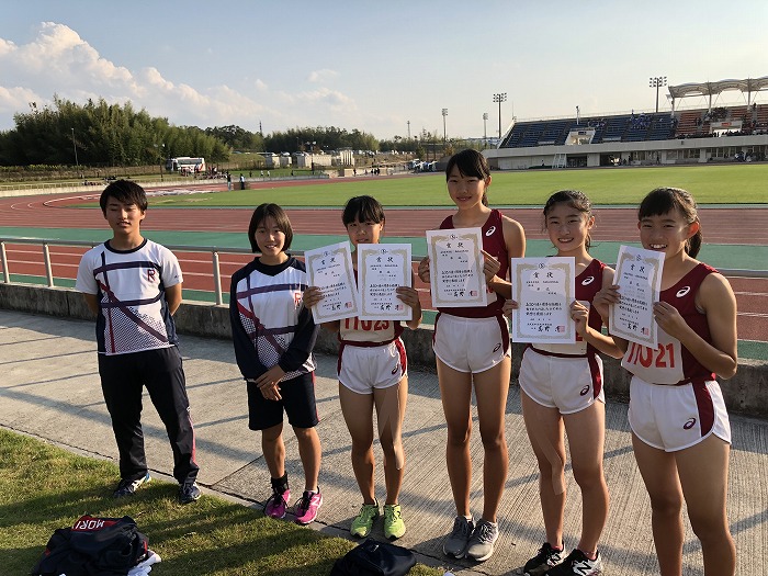 中学陸上部 秋季総合体育大会