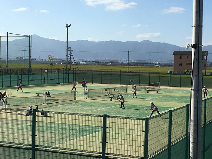 高校女子硬式テニス部 秋季総合体育大会　団体戦優勝！