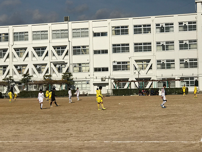 中学サッカー部 茨木キャンパス合宿