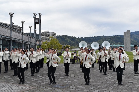 高校吹奏楽部 「近江の春 びわ湖クラシック音楽祭2019」に出演しました