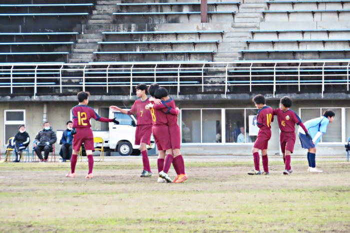 中学サッカー部 滋賀県中学校冬季サッカー選手権大会初優勝 立命館守山中学校 高等学校