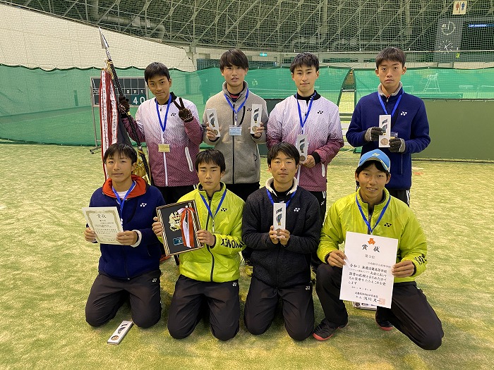 高校男子ソフトテニス部 近畿高等学校ソフトテニス選抜インドア大会 結果
