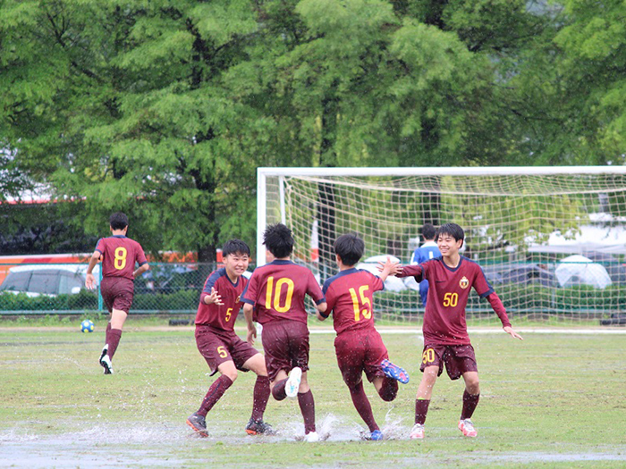 中学サッカー部 滋賀県中学校春季サッカー選手権大会準優勝 立命館守山中学校 高等学校