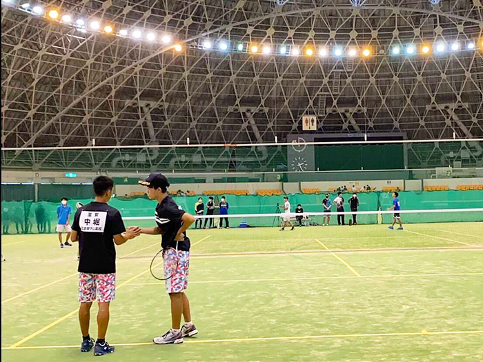 高校男子ソフトテニス部 令和3年度滋賀県民総スポーツの祭典県民体育大会における団体戦の結果報告