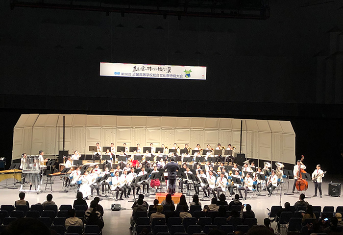 高校吹奏楽部 『第38回 近畿高等学校総合文化祭徳島大会』に出場しました