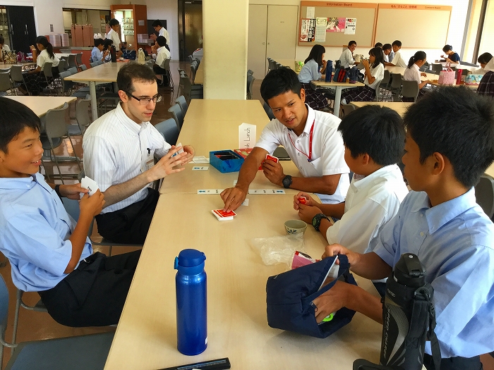 中学 English Lunch 2学期も取り組んでいます