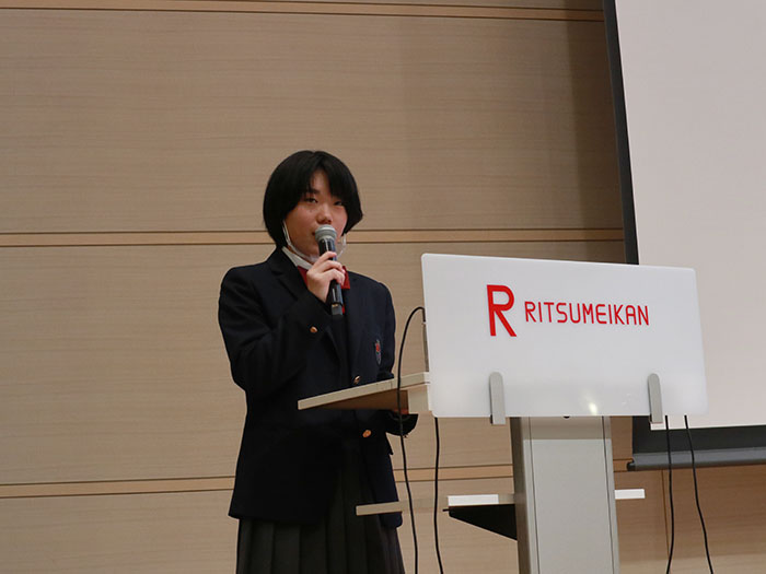 高3 グローバルAP成果報告会を実施しました