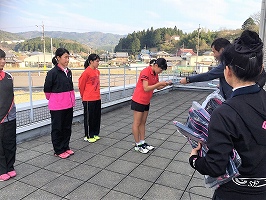 高校女子硬式テニス部 滋賀県ジュニア選手権大会優勝