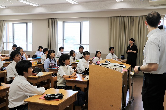 中高 公開授業週間が始まりました