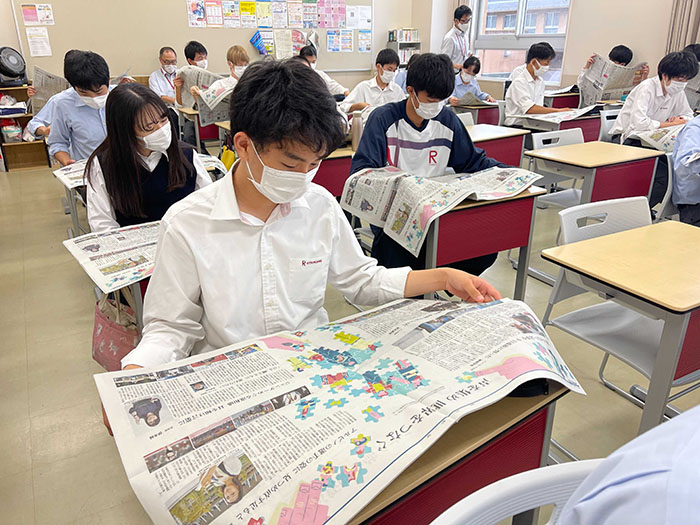 高校 第3回朝日新聞連携講座「平和を考えるシリーズ」