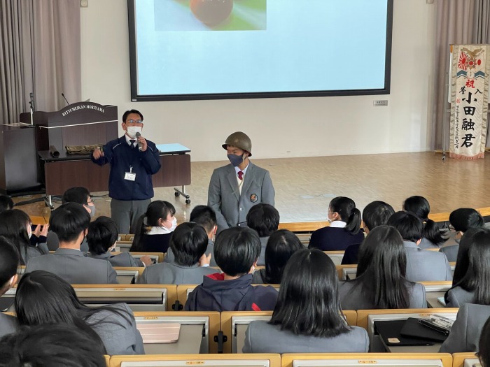 中2 平和学習を行いました