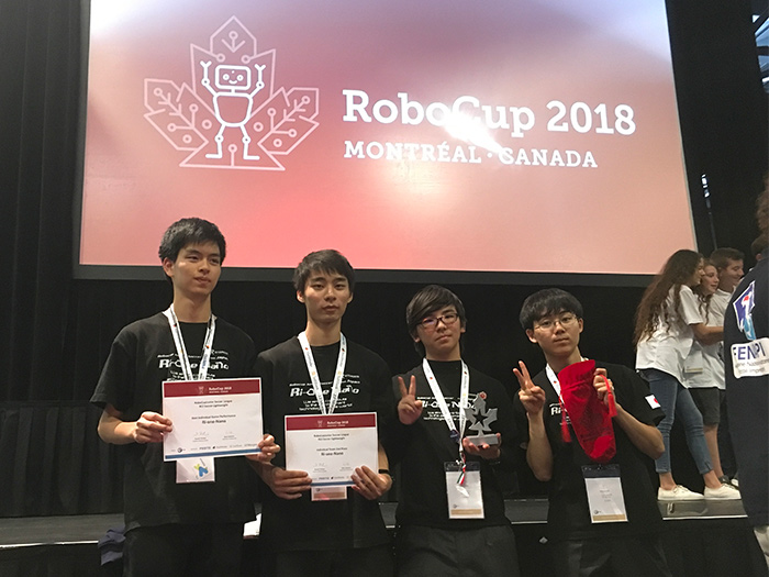 高校Sci-Tech部 SSH ロボカップ世界大会 総合準優勝！