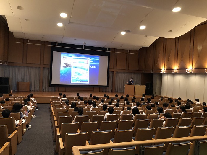 中1 琵琶湖学習「琵琶湖博物館」