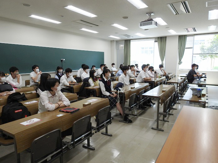 高3 中高大院連携講座 サイエンスAPⅠ･Ⅱ『理系5学部によるミニレクチャ―（理工学部）』