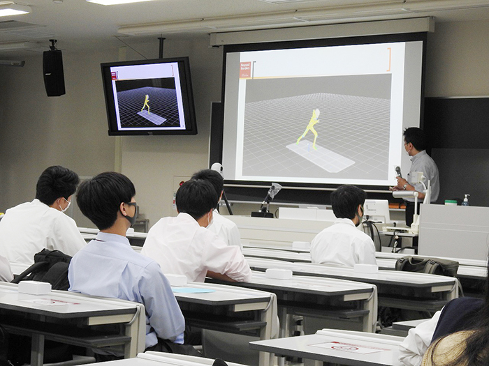 高3 中高大院連携講座 サイエンスAPⅠ･Ⅱ『理系5学部によるミニレクチャ―（スポーツ健康科学部）』