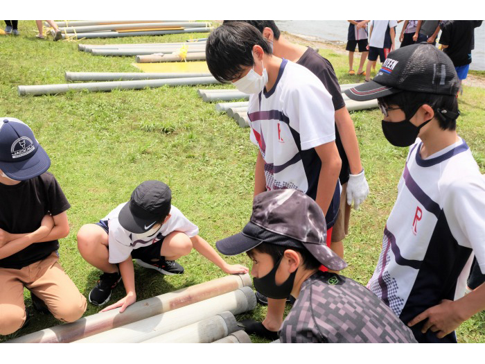 中1 琵琶湖学習 オーパルオプテックスにて最高の体験学習ができました