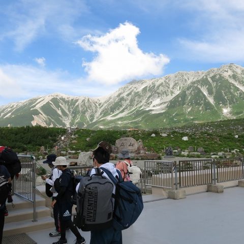 高校 2020年度 サイエンスキャンプ立山研修