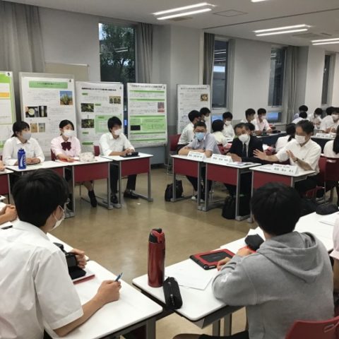 高大連携講座　サイエンスAP中間発表会