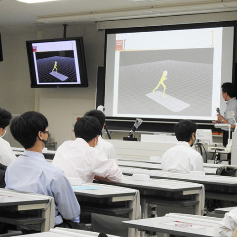 高3 中高大院連携講座 サイエンスAPⅠ･Ⅱ『理系5学部によるミニレクチャ―（スポーツ健康科学部）』