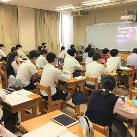 高3 サイエンスAP 大学院生の講座に参加しました