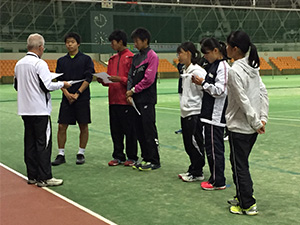 高校女子硬式テニス部 平成29年　国民体育大会 テニス競技 滋賀県代表選考会