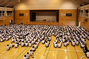 高校 春季生徒総会が行われました