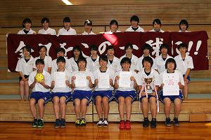 高校女子ハンドボール部 平成29年度滋賀県高等学校春季体育大会 優勝