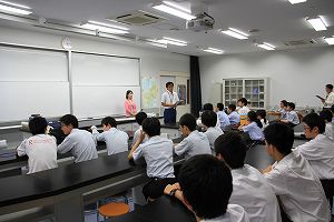 中高Sci-Tech部 守山市環境学習都市宣言（仮称）制定へ向けて懇談