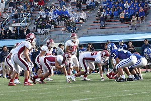 高校アメリカンフットボール部 全国大会関西学院高等部戦