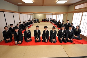 中２ 日本伝統文化プログラム 茶の湯最終回