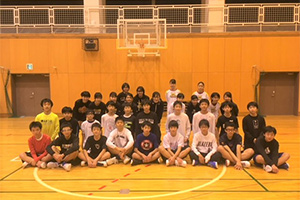 中学バスケットボール部 バスケットボールクリニック開催