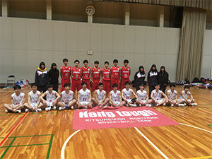 高校男子バスケットボール部 滋賀県民体育大会 決勝リーグ進出