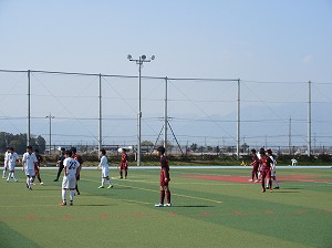 高校サッカー部 立命館慶祥高等学校サッカー部来校