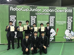 中高Sci-Tech部 ロボカップジュニア全国大会で快挙！