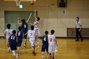 中学男子バスケットボール部 ３Ｂブロック春季順位入れ替え戦 第３位