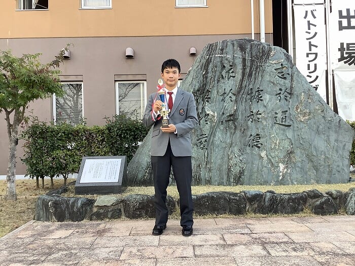 中学 滋賀県学生科学賞県展で最優秀賞獲得！