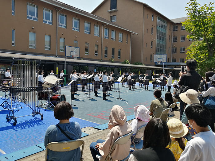 中学吹奏楽部 「ルシオールアートキッズフェスティバル」に出演しました