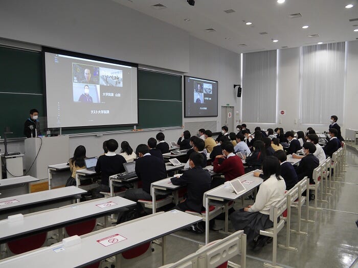 高校サイエンスAP 高大院連携企画「異分野異世代セミナー」スタート