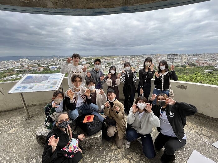 高校 SMAP「Okinawa Peace Study」 およびミシガン高校生への報告会を実施しました