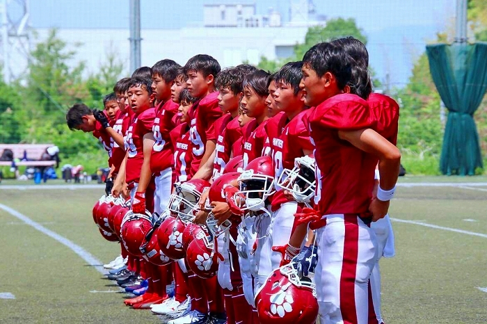 中学アメリカンフットボール部 第60回 滋賀県中学校春季総合体育大会 優勝（2年連続7回目）