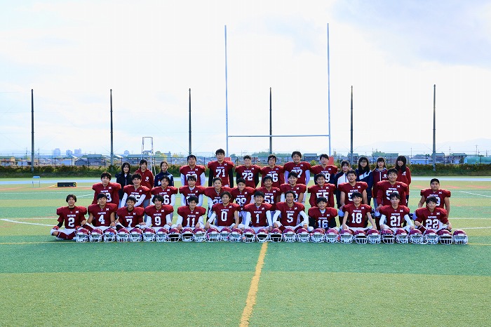 中学アメリカンフットボール部 2年連続甲子園ボウル出場が決定しました