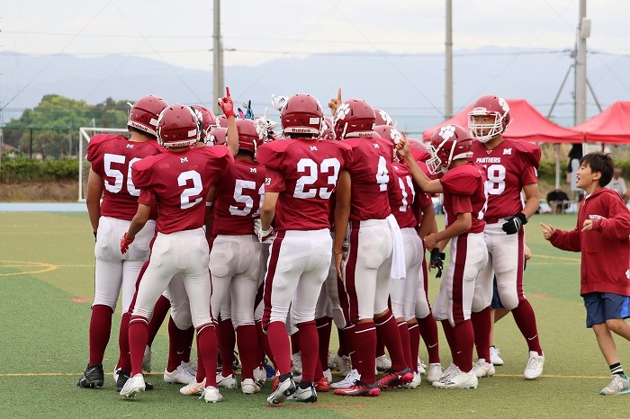 第22回  関西中学アメリカンフットボール選手権大会2回戦 勝利