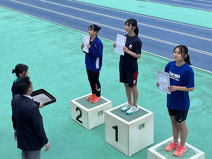 中学陸上競技部 第61回春季体育大会にて入賞しました
