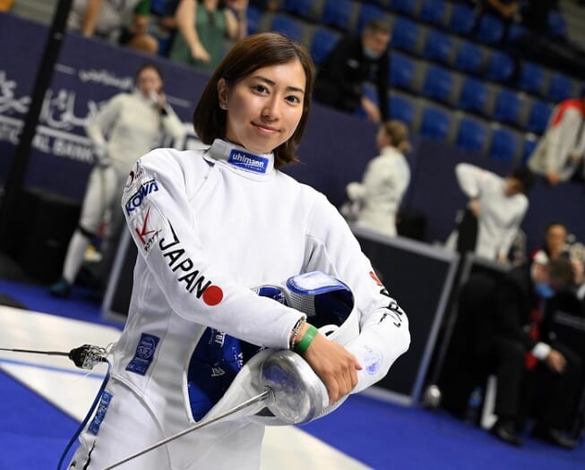 卒業生　吉村美穂さんがパリ五輪フェンシング個人に出場決定！！