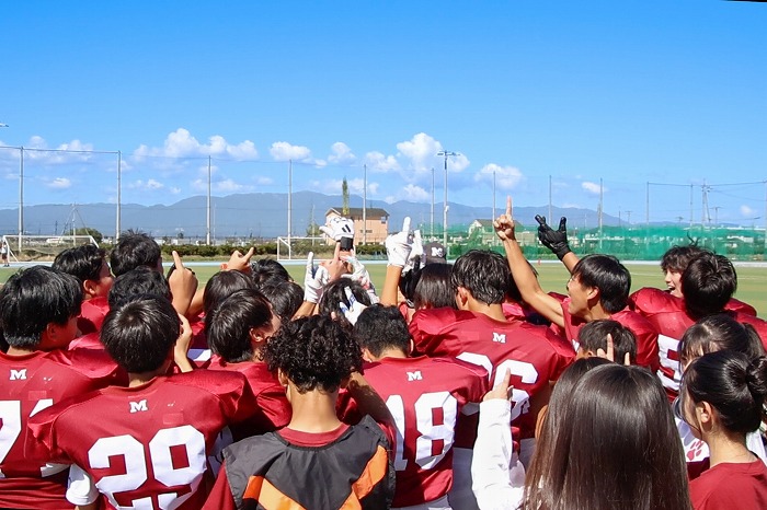中学アメフト部　第11回日本中学生アメリカンフットボール選手権大会で勝利