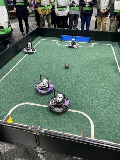 中高サイテック部「初心者向けのサッカーロボット体験会」のお知らせ