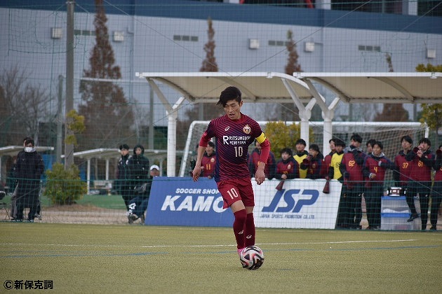 高校サッカー部 3年氷見亮陽さん滋賀県1部リーグ年間最優秀選手＆得点王W受賞