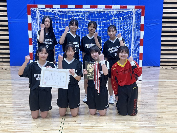 中学女子ハンドボール部　令和6年度協会長杯（中学生の部）優勝！
