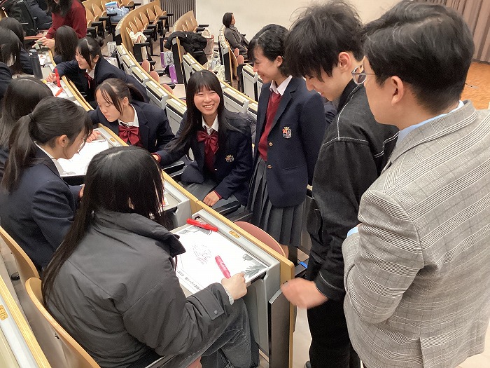 韓国・鐘路（ジョンノ）産業情報学校より15名を受け入れました